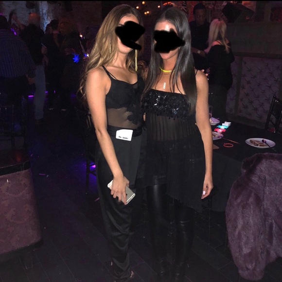 🖤 Vintage Valentino Beaded Sheer Mini Dress /Top - Picture 15 of 15